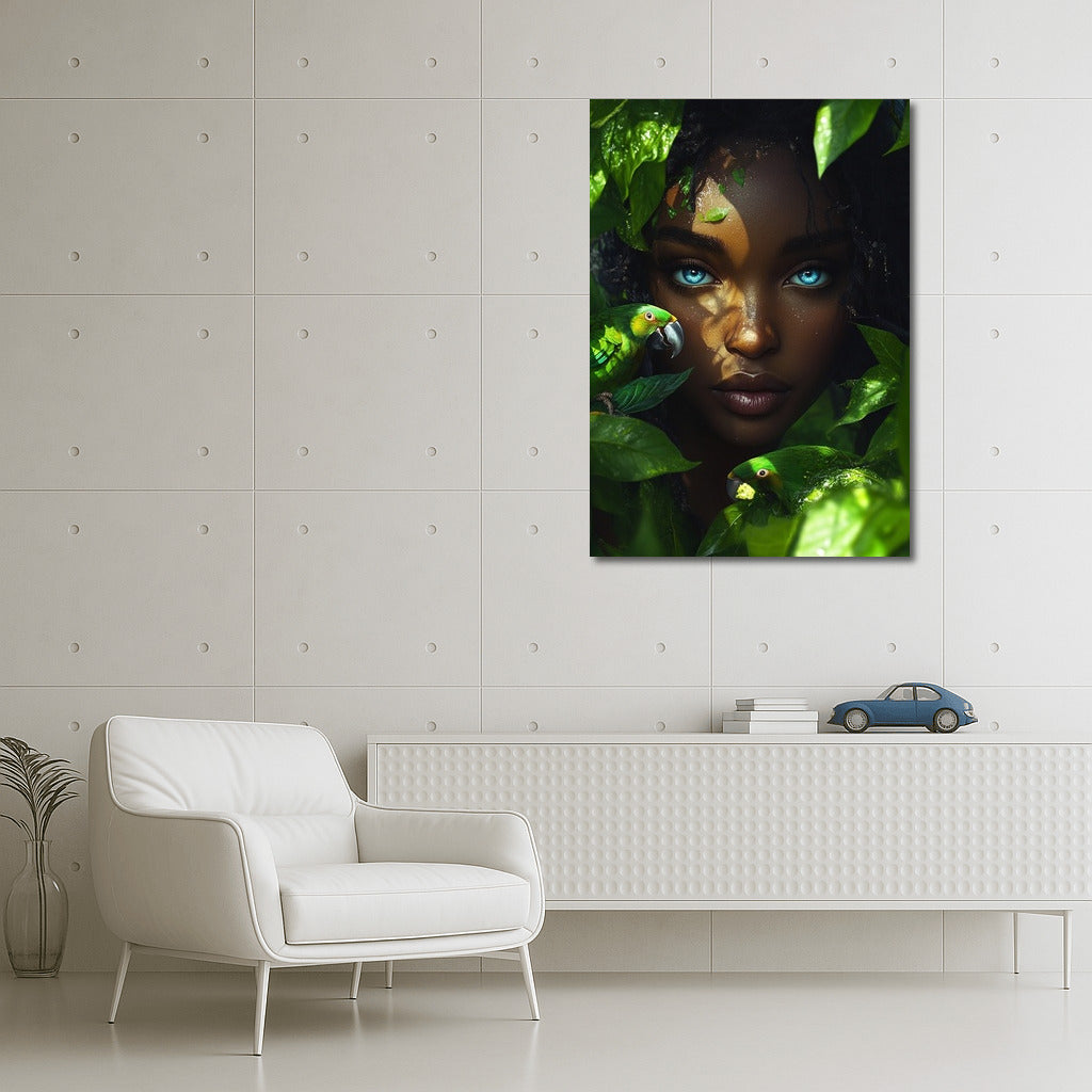 Tropical Mystery: A Look Through the Leaves