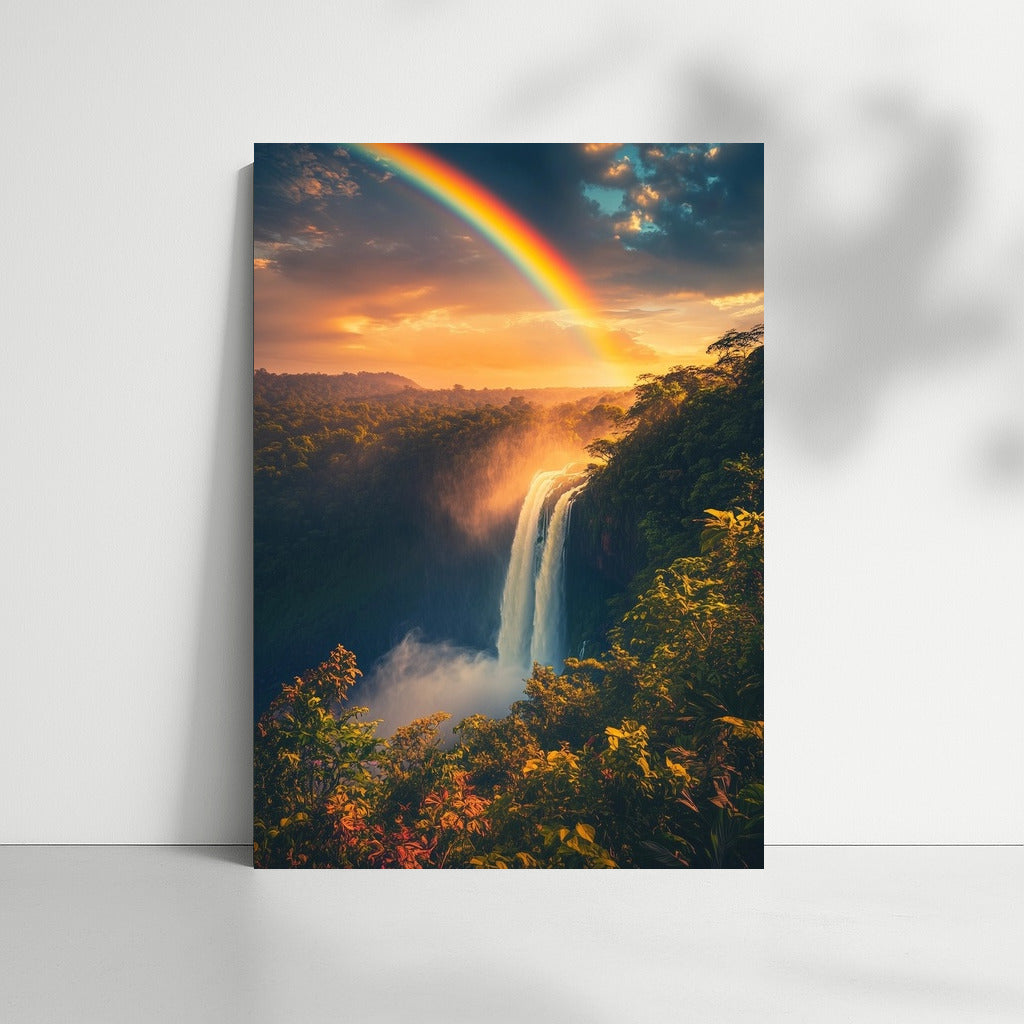 Rainbow Whisper of the Waterfall