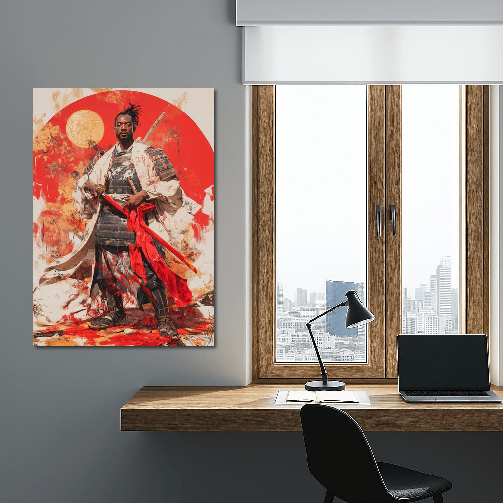 Crimson Whirlwind Samurai