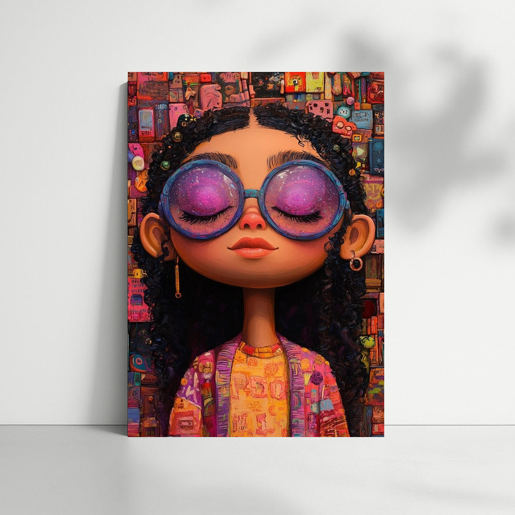 Space Fantasy in Glasses