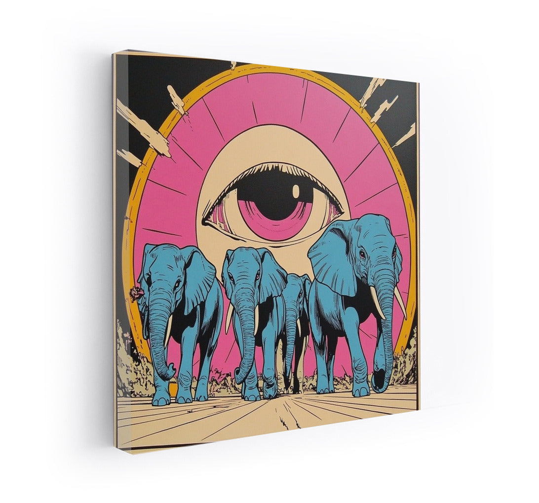 Elephant Parade Under the Eye of Heaven