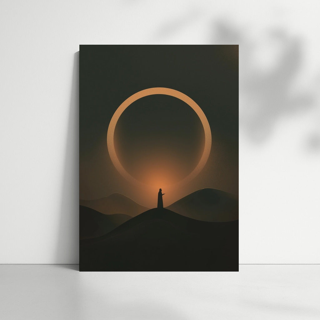 Dance of the Shadow in the Light Halo