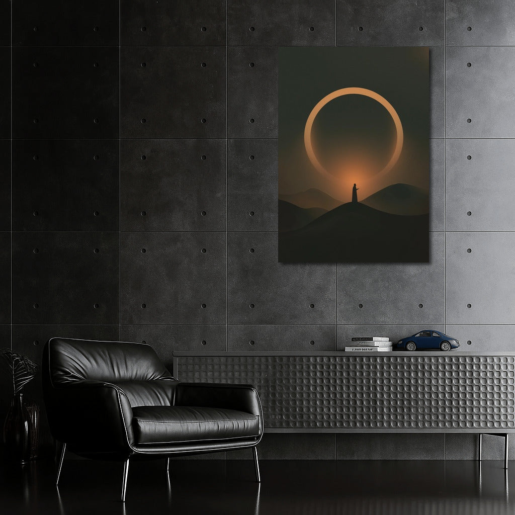 Dance of the Shadow in the Light Halo