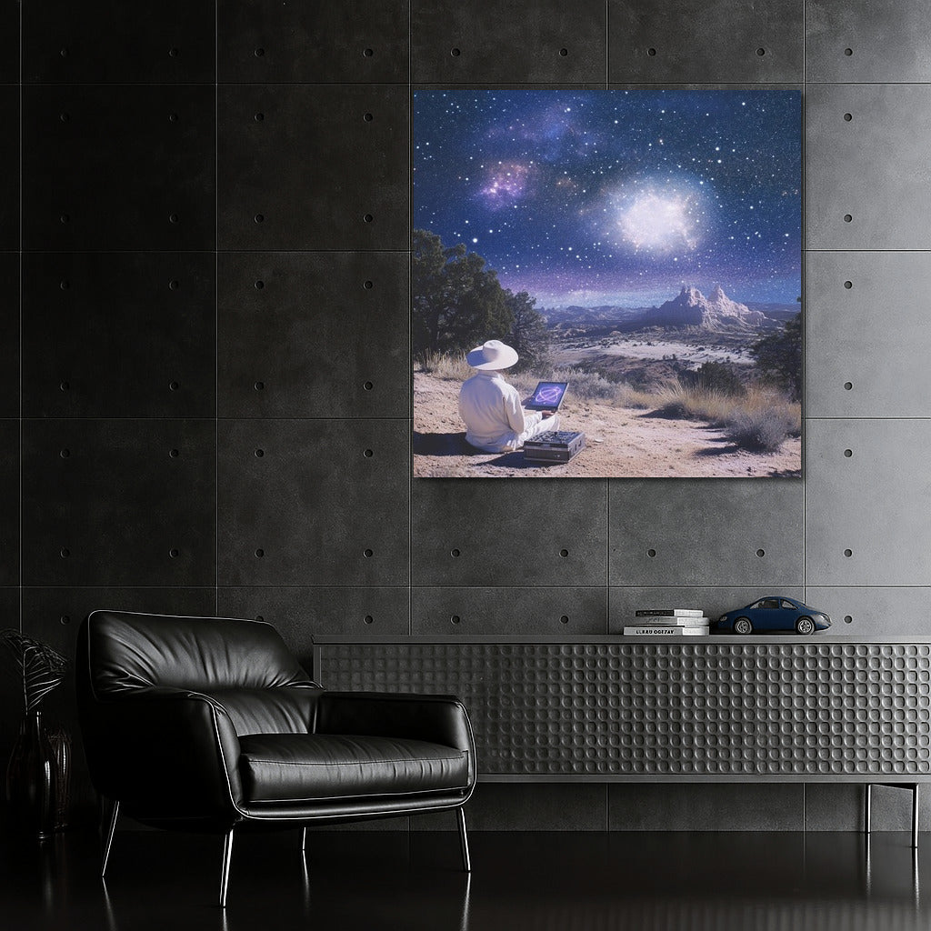 The Dreamer Under the Star Cloak