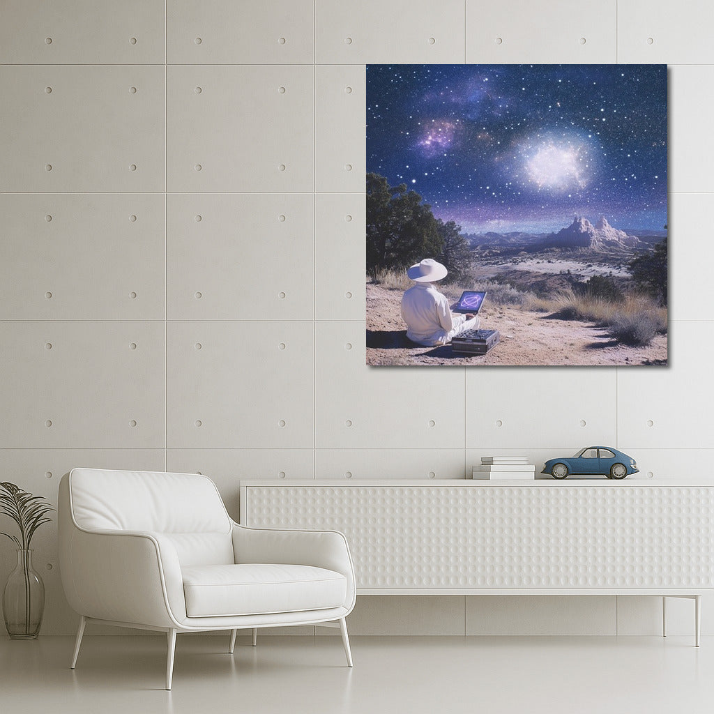 The Dreamer Under the Star Cloak