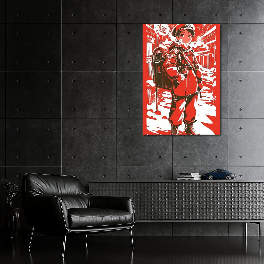 Urban Whirlwind: Hero in Color