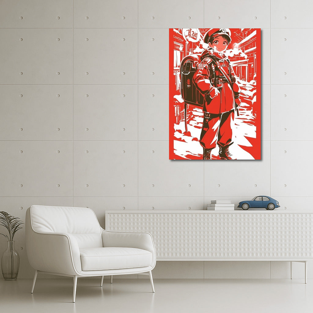 Urban Whirlwind: Hero in Color
