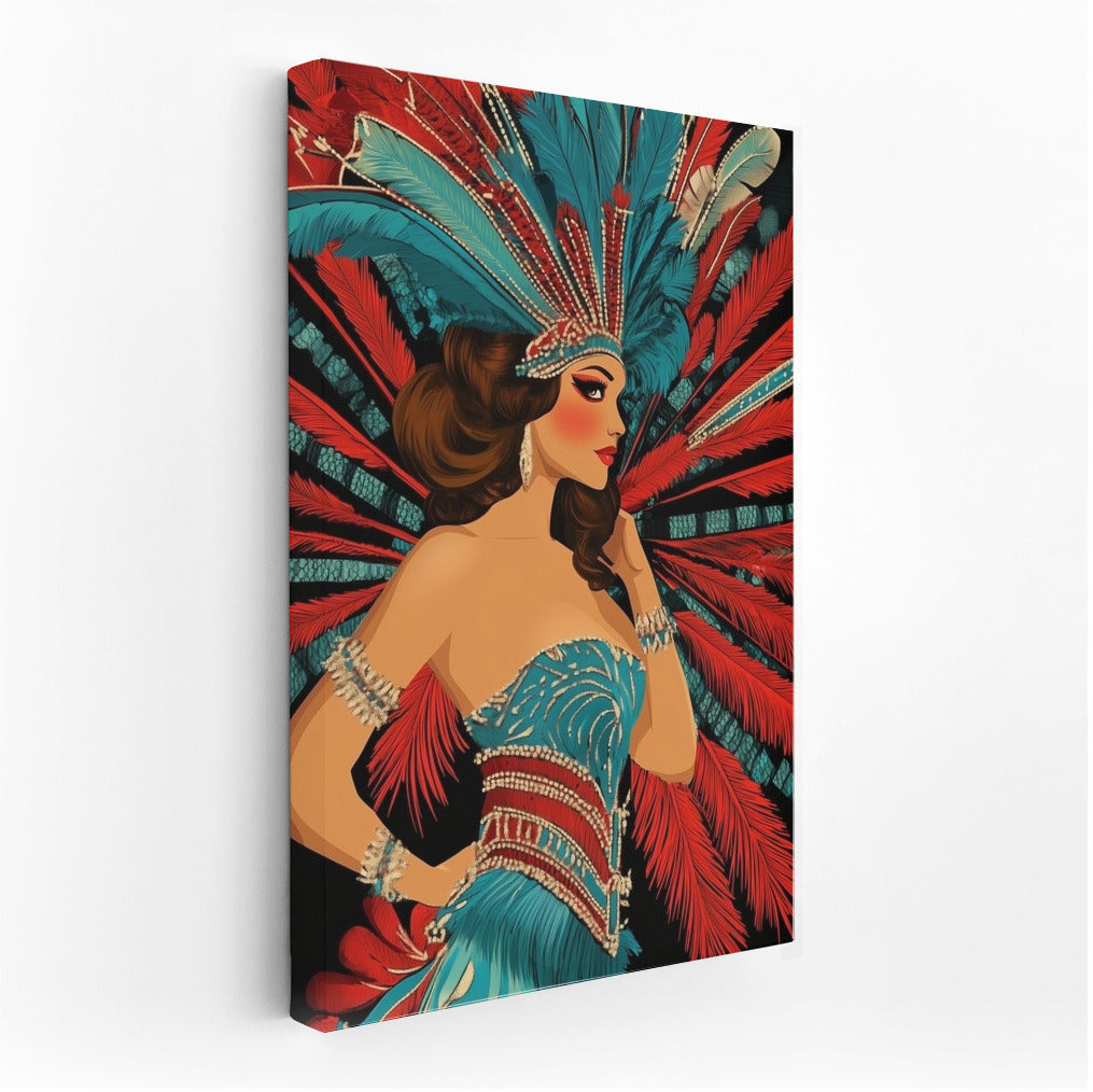 Dance of the Tropical Feathers