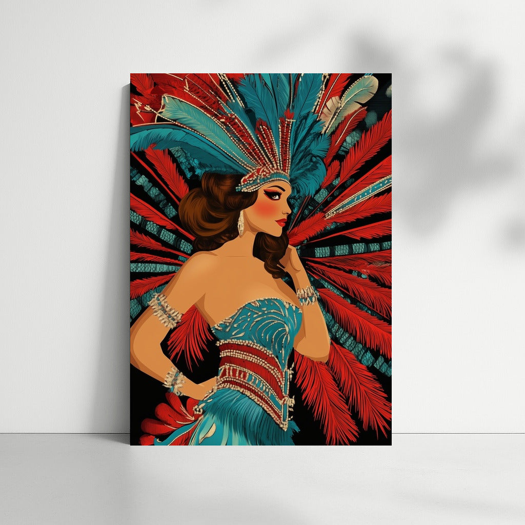 Dance of the Tropical Feathers
