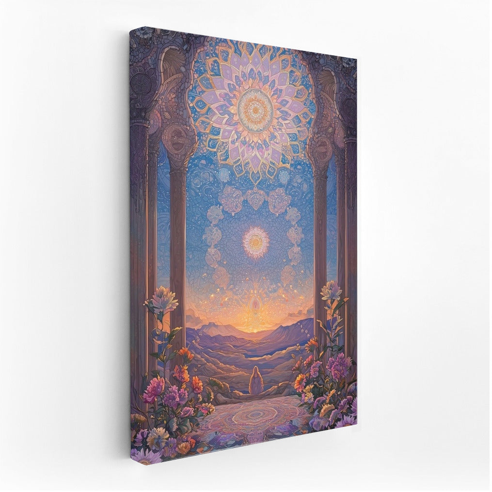 Flower Portal of Sunset Dreams