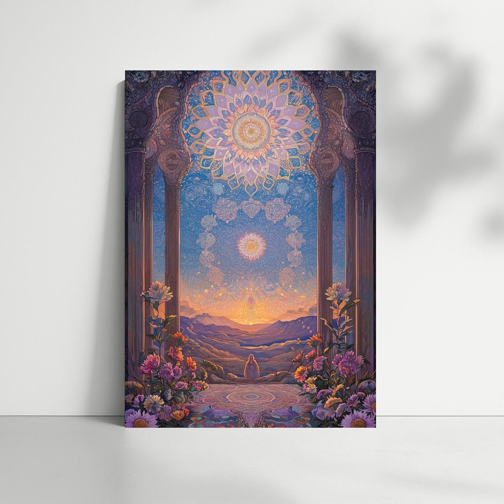 Flower Portal of Sunset Dreams