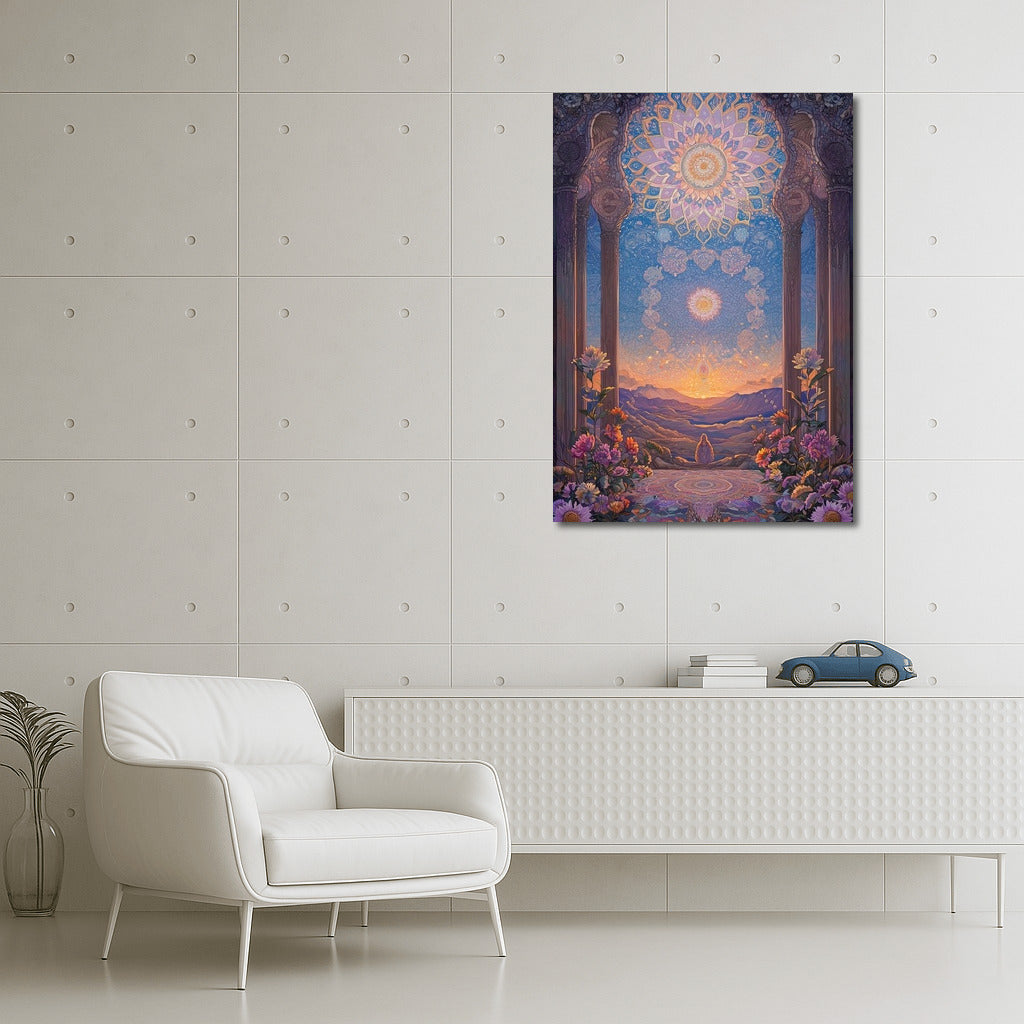 Flower Portal of Sunset Dreams