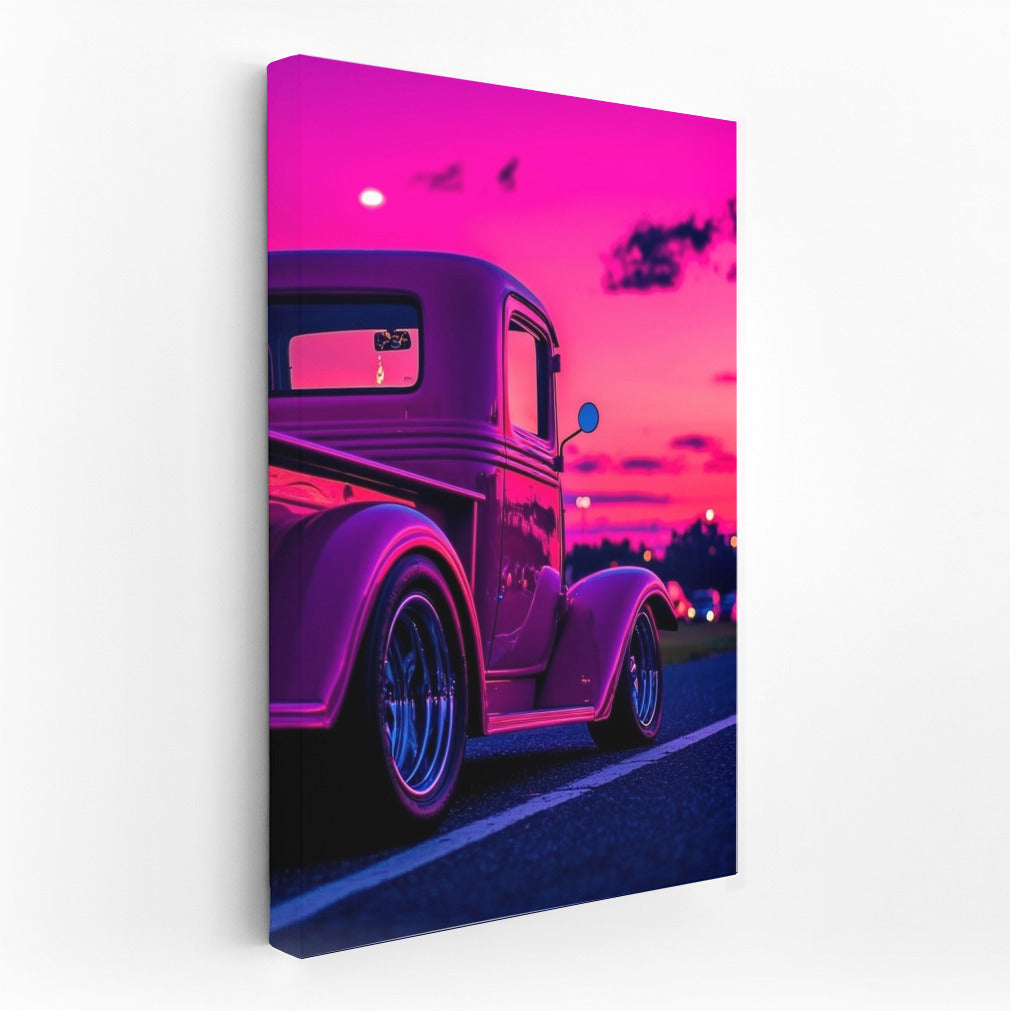Purple Cruise: Night in Retro Light