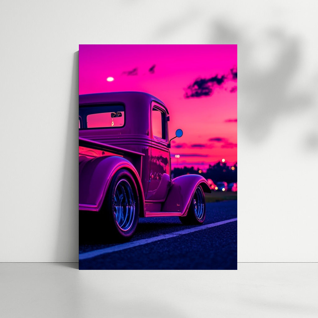 Purple Cruise: Night in Retro Light