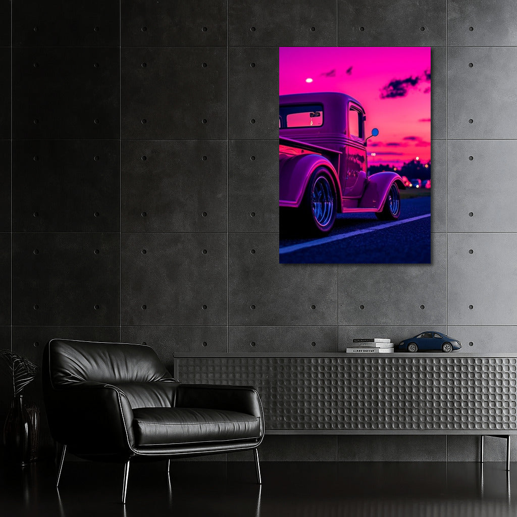 Purple Cruise: Night in Retro Light