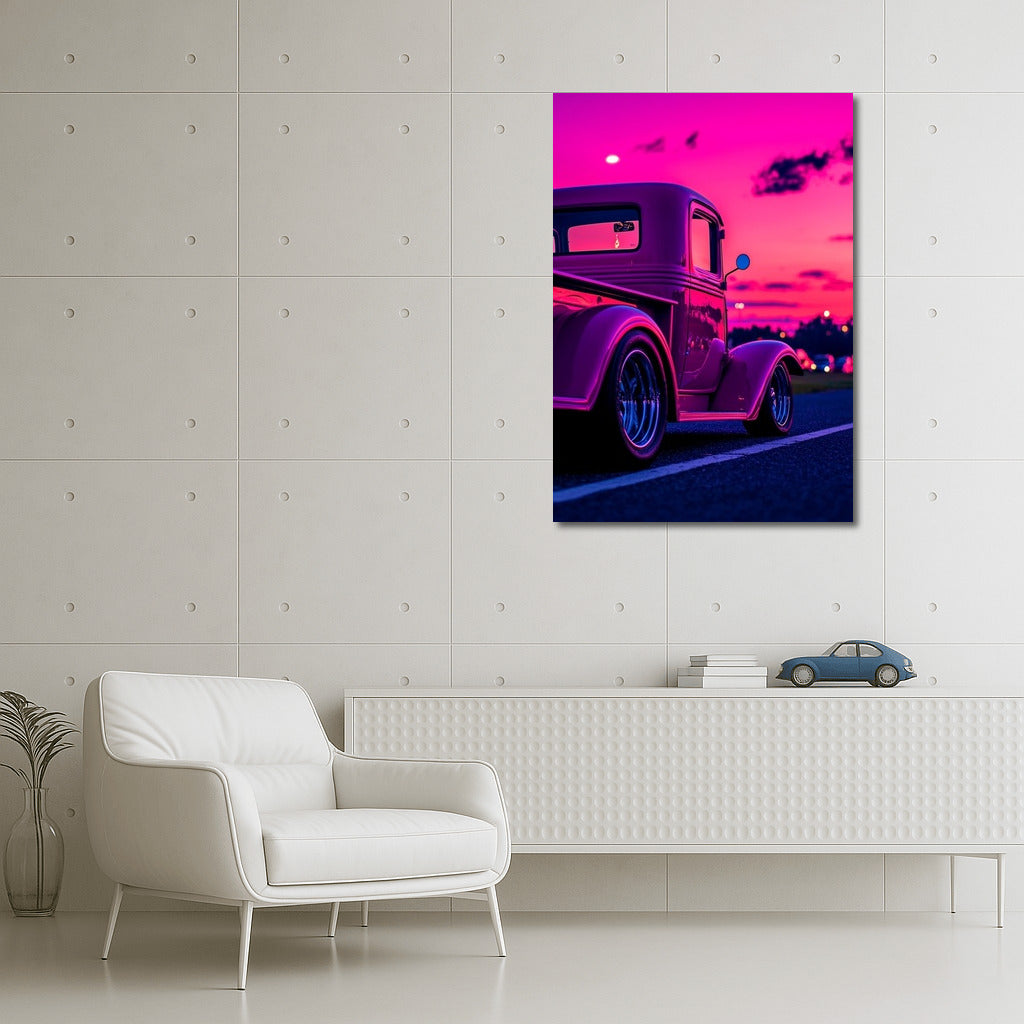 Purple Cruise: Night in Retro Light