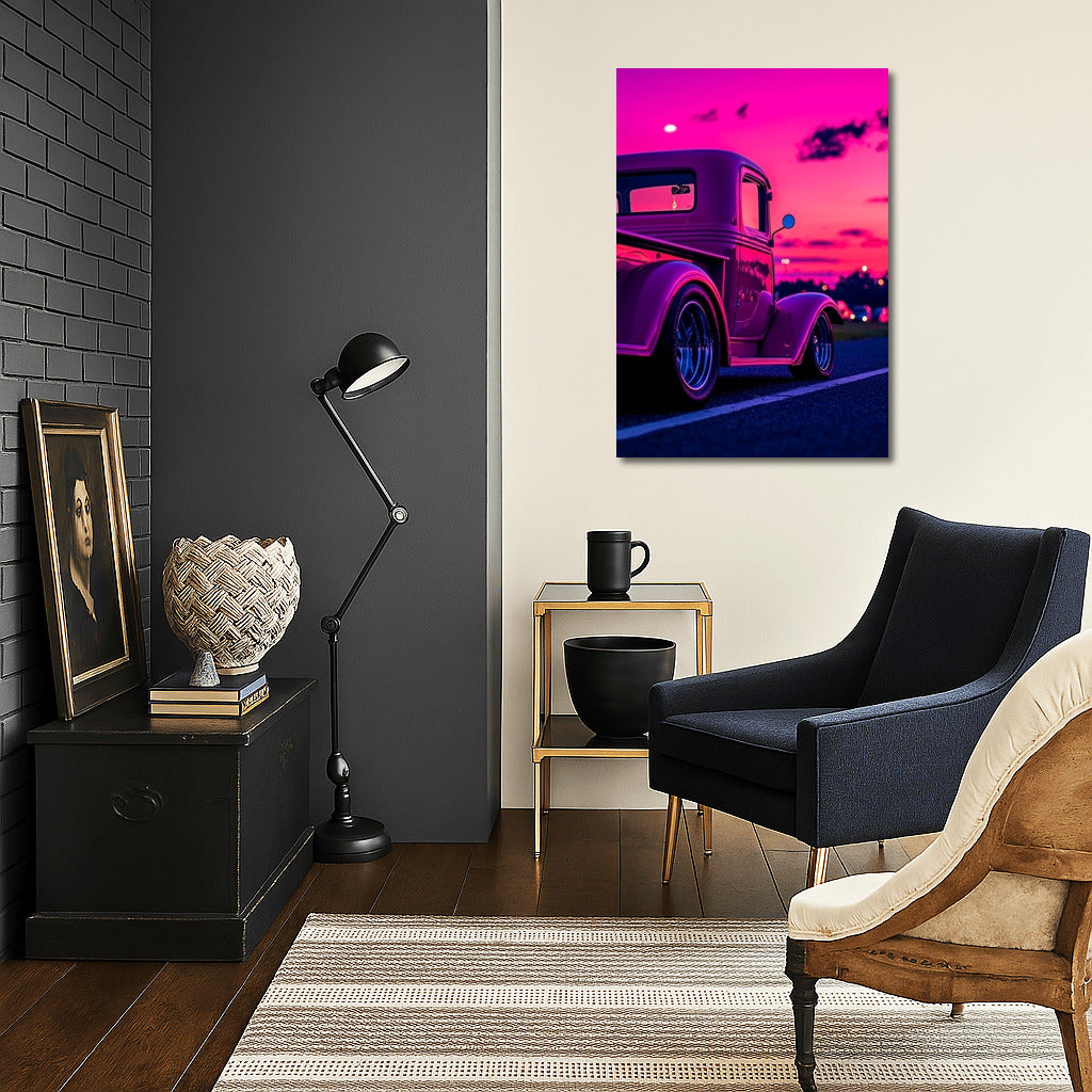 Purple Cruise: Night in Retro Light