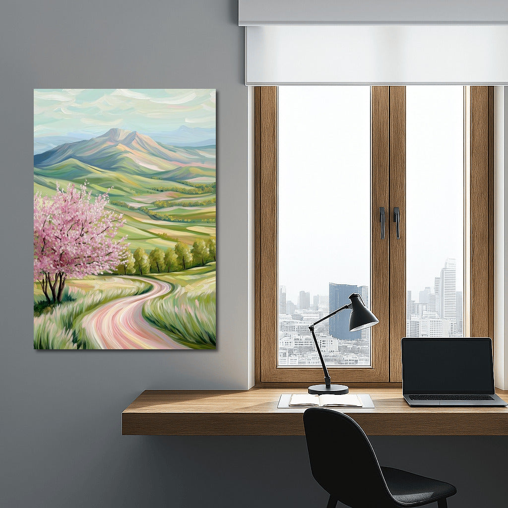 Flowering Hills: Symphony of Nature