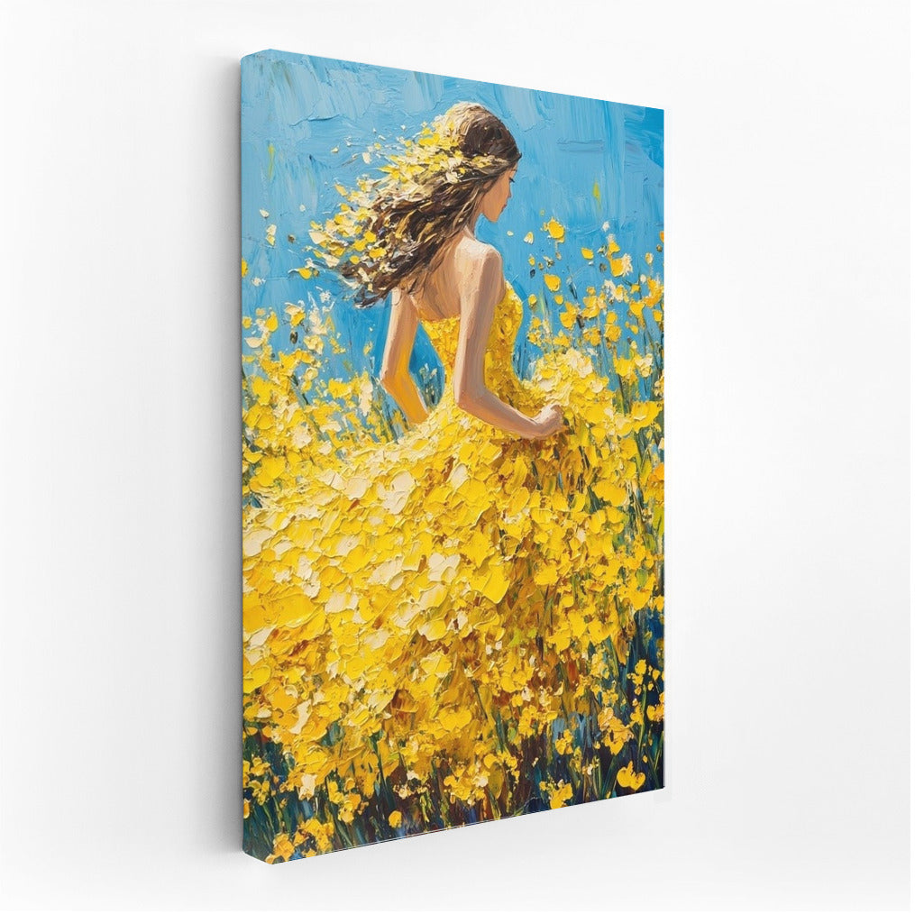 Sunny Waltz of Golden Petals