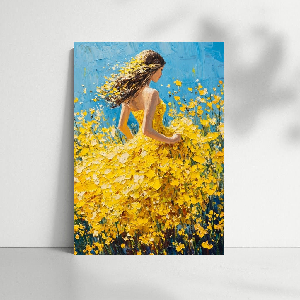 Sunny Waltz of Golden Petals