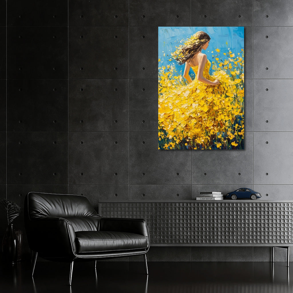 Sunny Waltz of Golden Petals