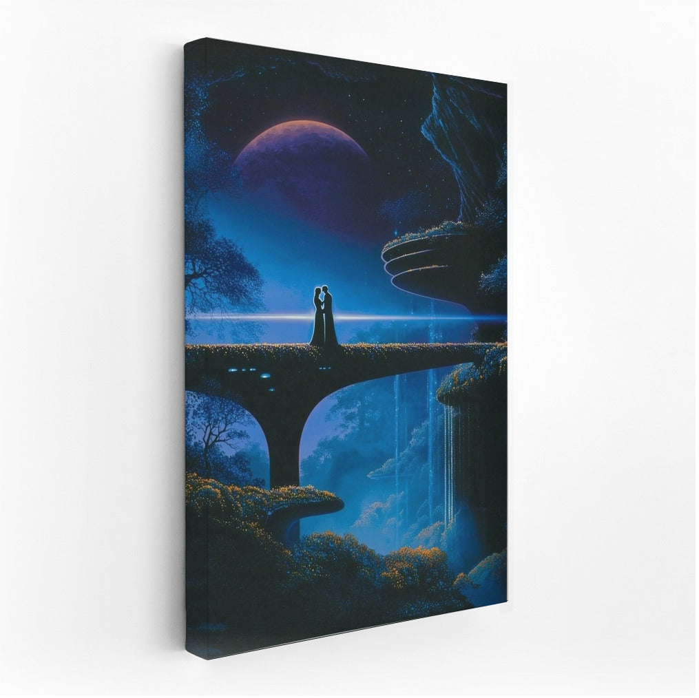 Silver Dreams of the Night Landscape