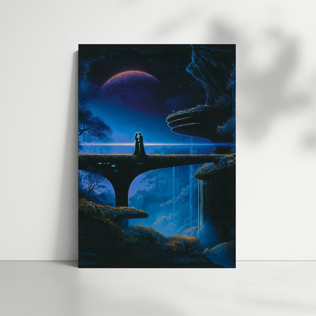Silver Dreams of the Night Landscape