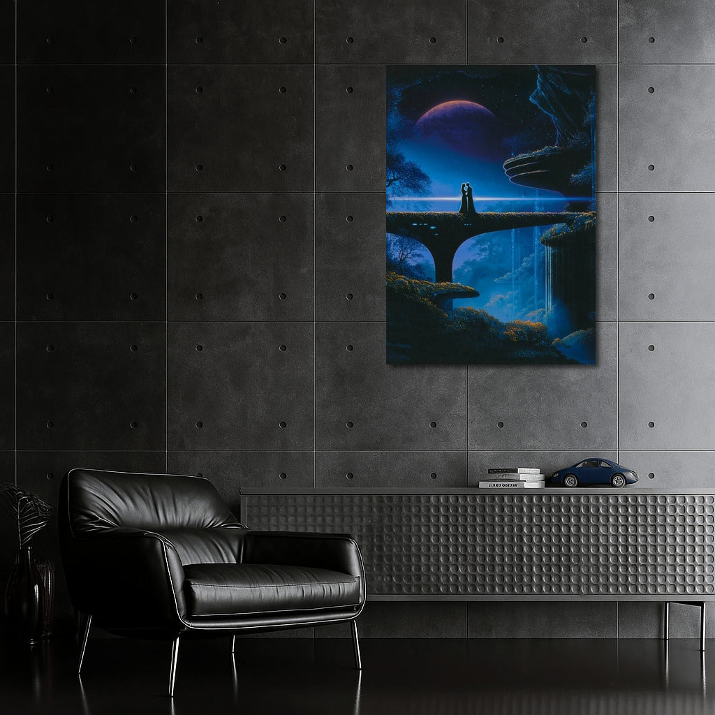 Silver Dreams of the Night Landscape