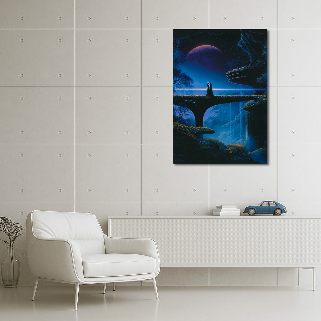 Silver Dreams of the Night Landscape