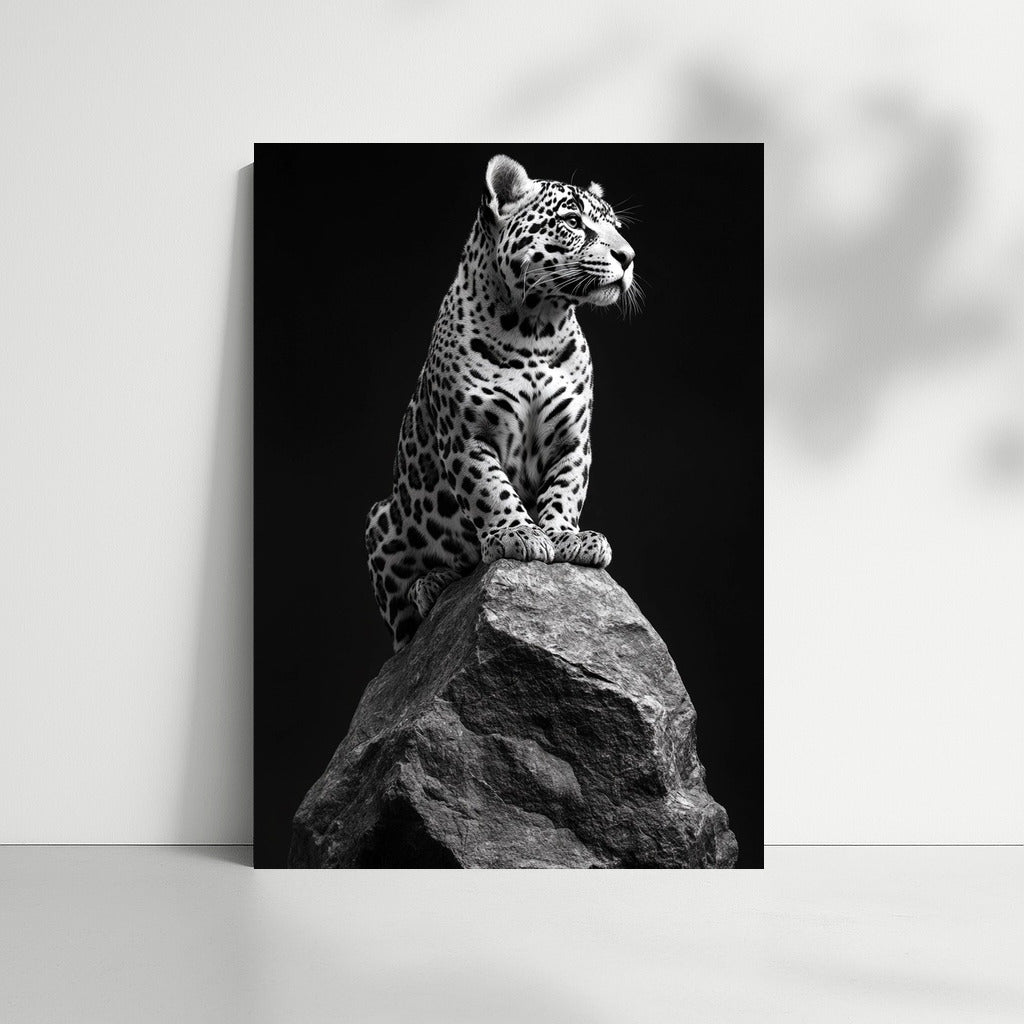 Shadow of Grace: Leopard on the Summit