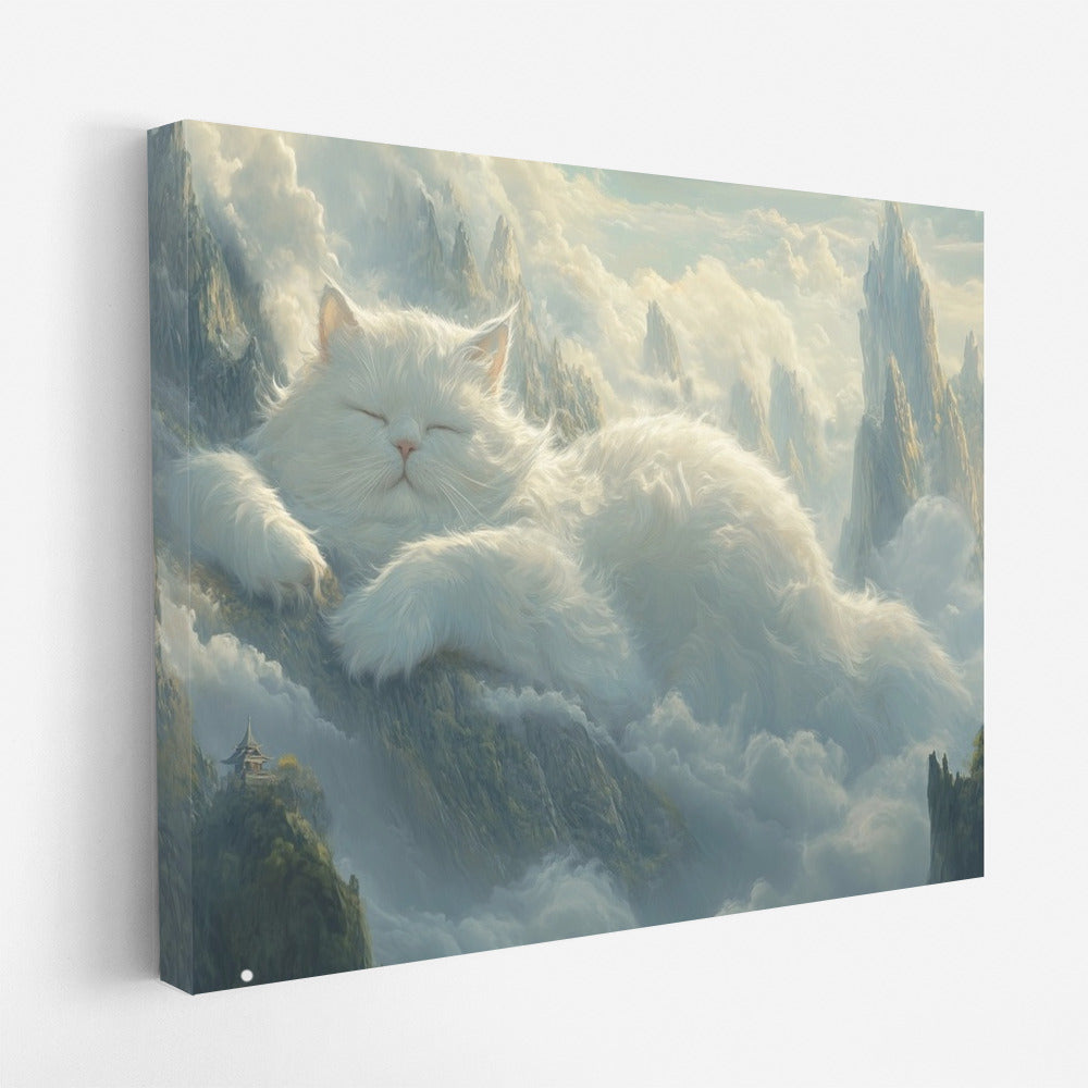 The Cat Who Walks on Clouds