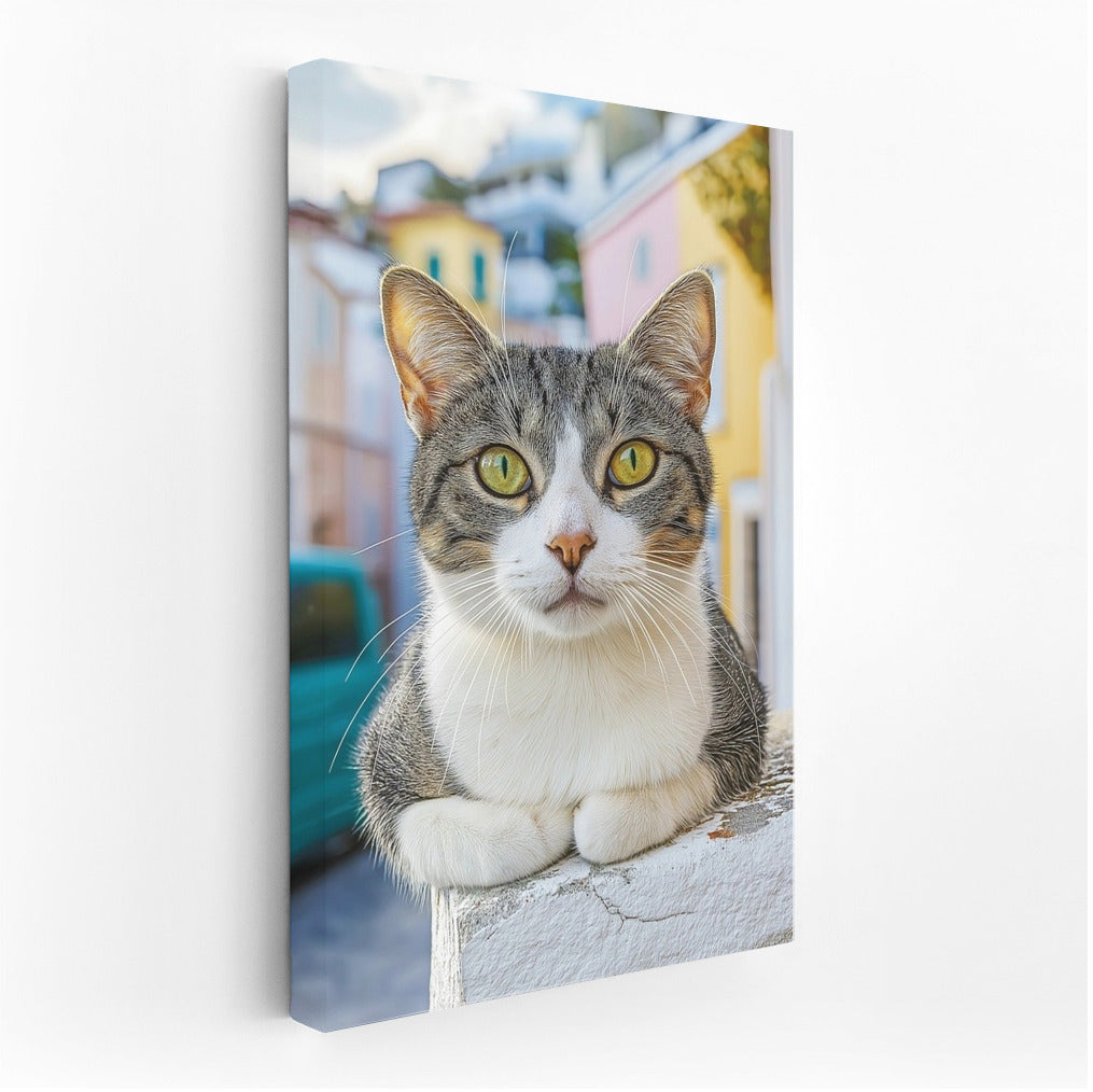 The Cat in Rainbow City