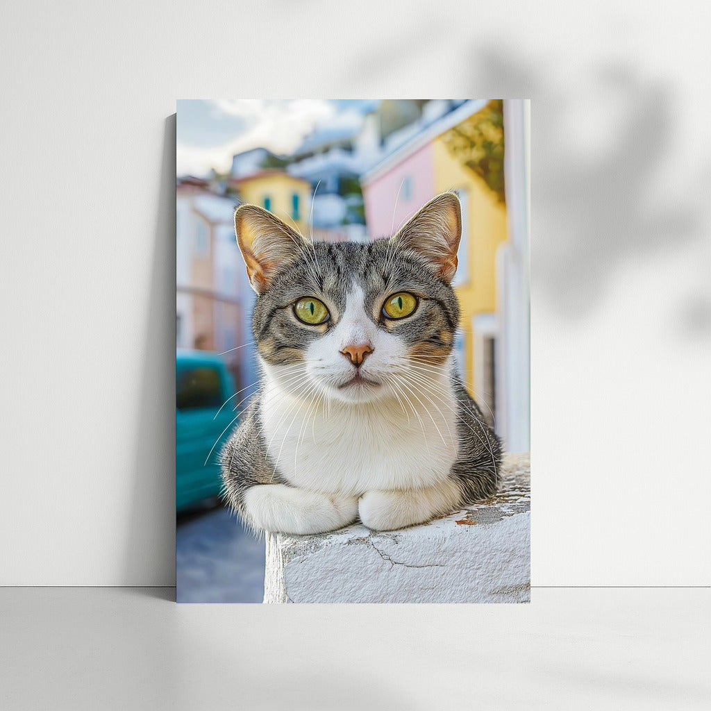 The Cat in Rainbow City