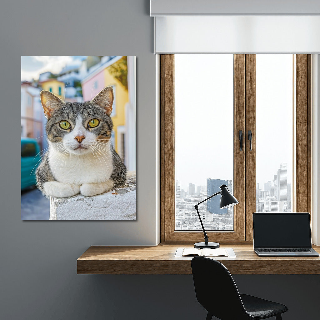 The Cat in Rainbow City