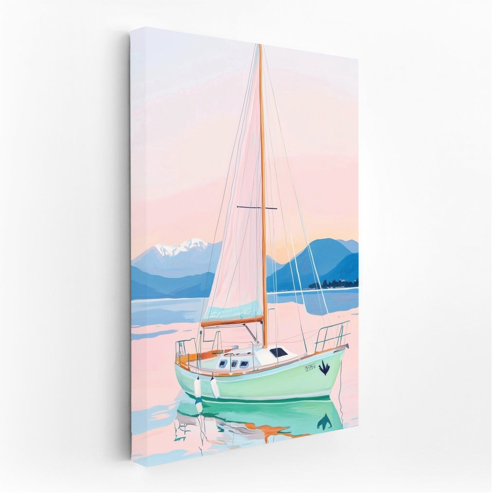 Sunset Sail: Journey into Silence