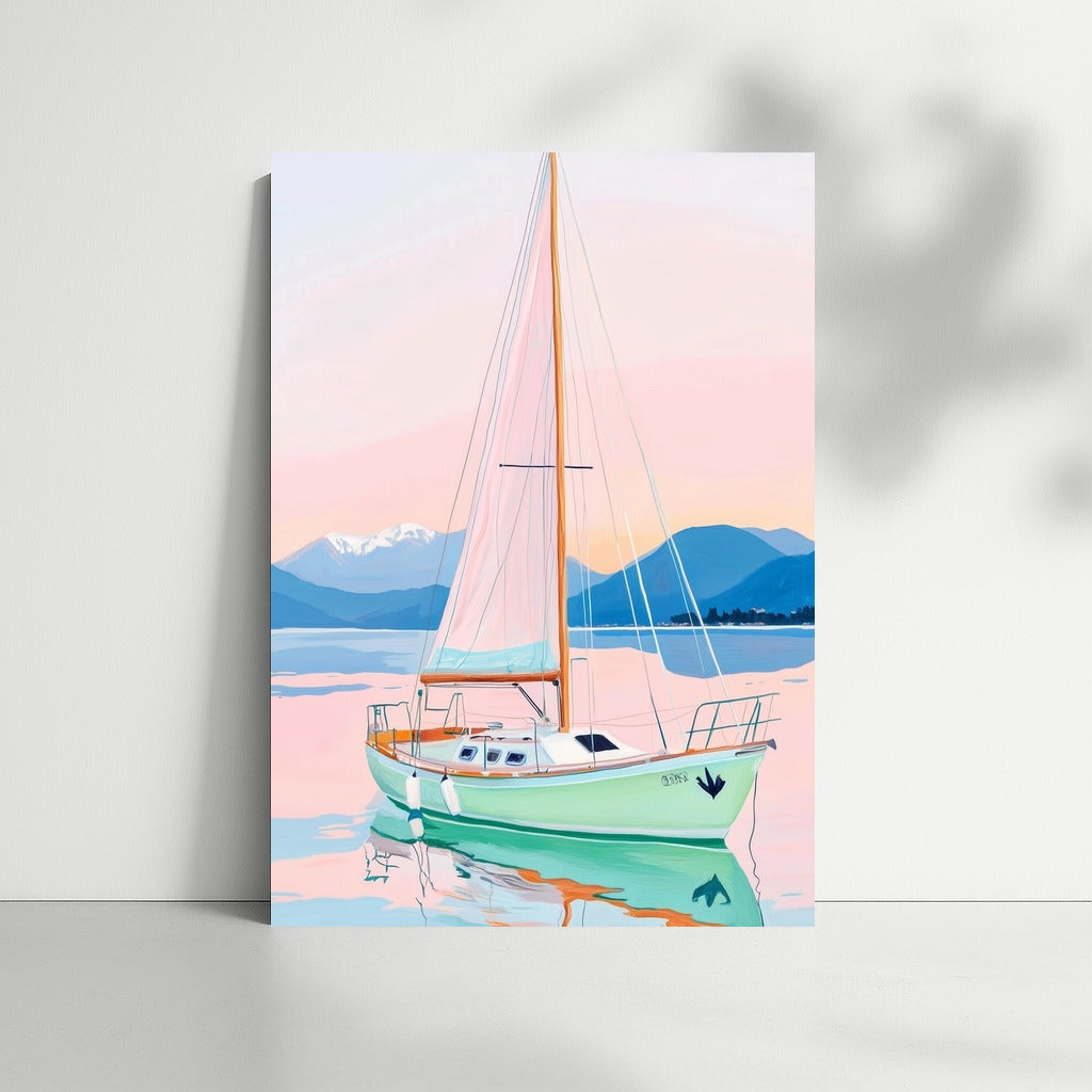 Sunset Sail: Journey into Silence