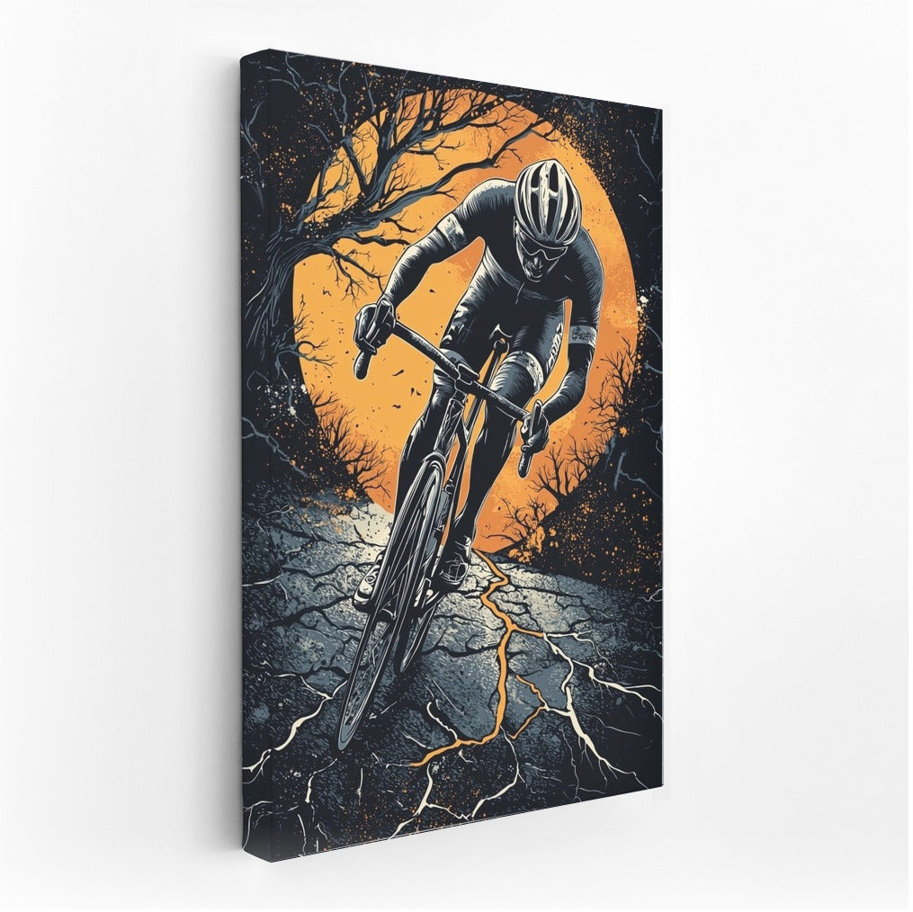 Moon Wind Cyclist