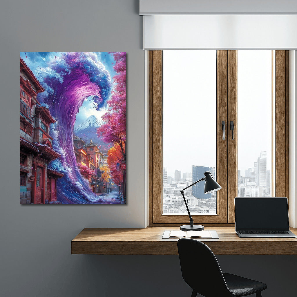 Symphony of Colored Whirlwinds