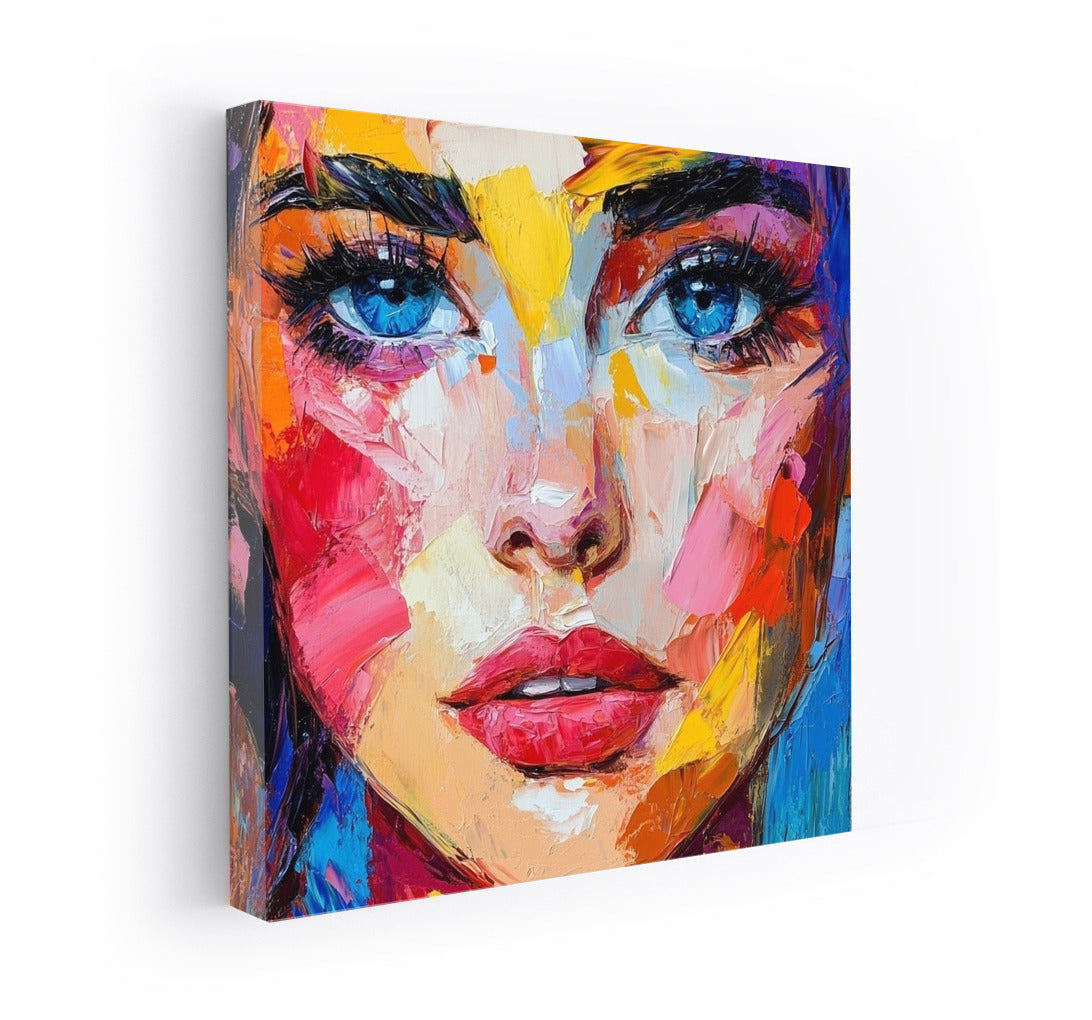 Face of Rainbow Emotions