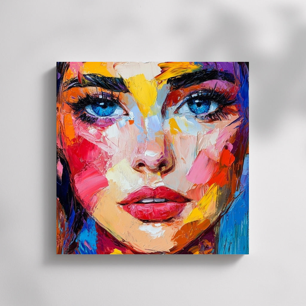 Face of Rainbow Emotions