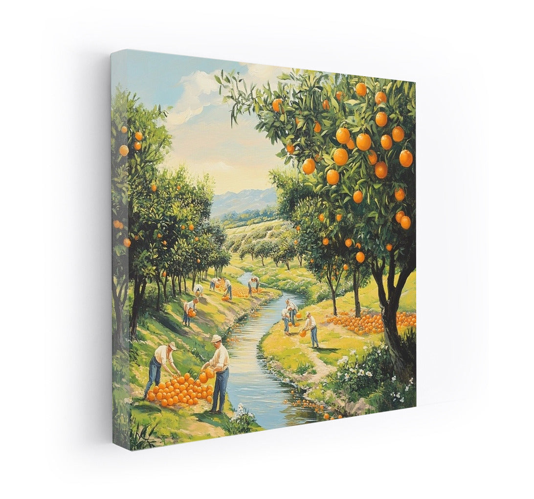 Orange Sun of the Valley