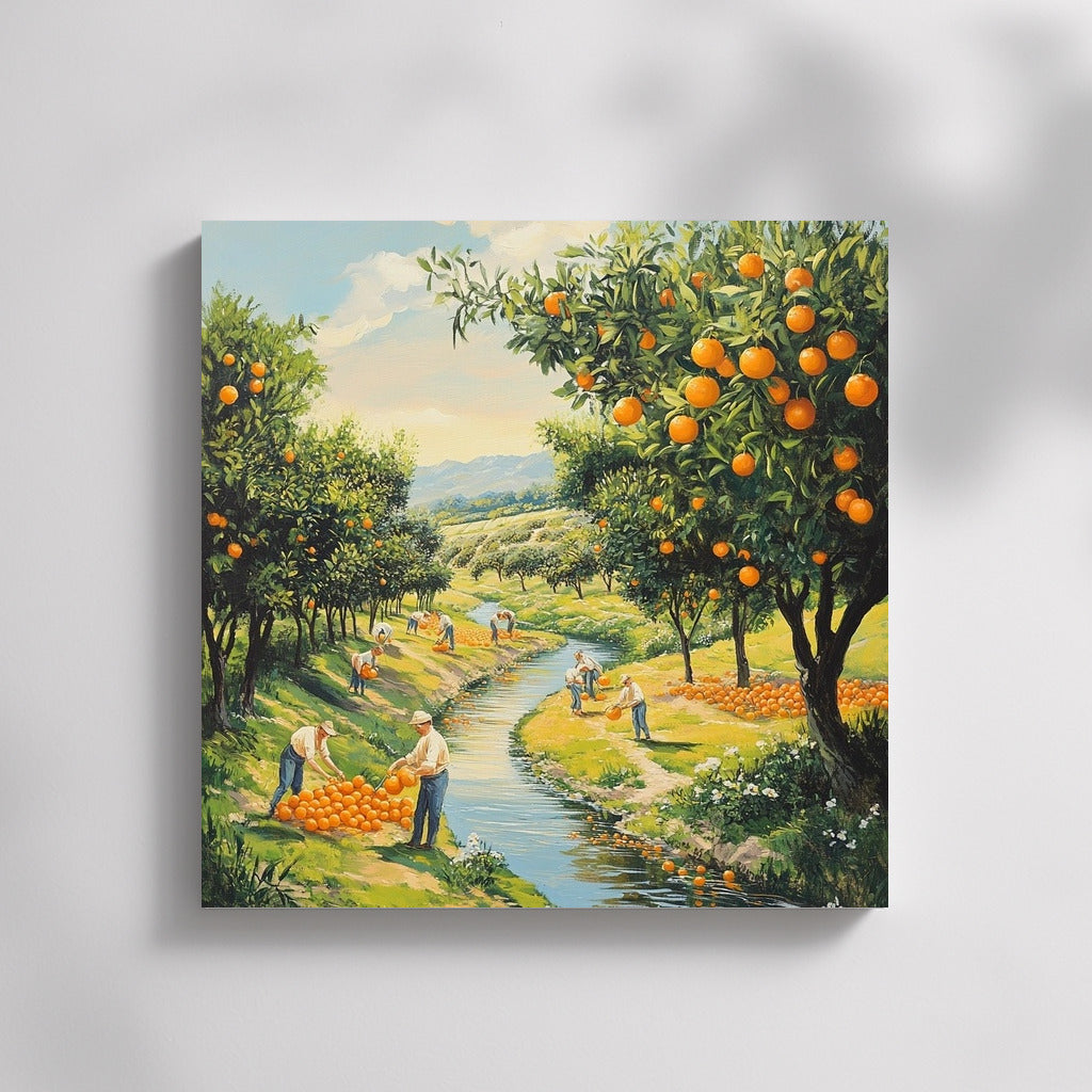 Orange Sun of the Valley