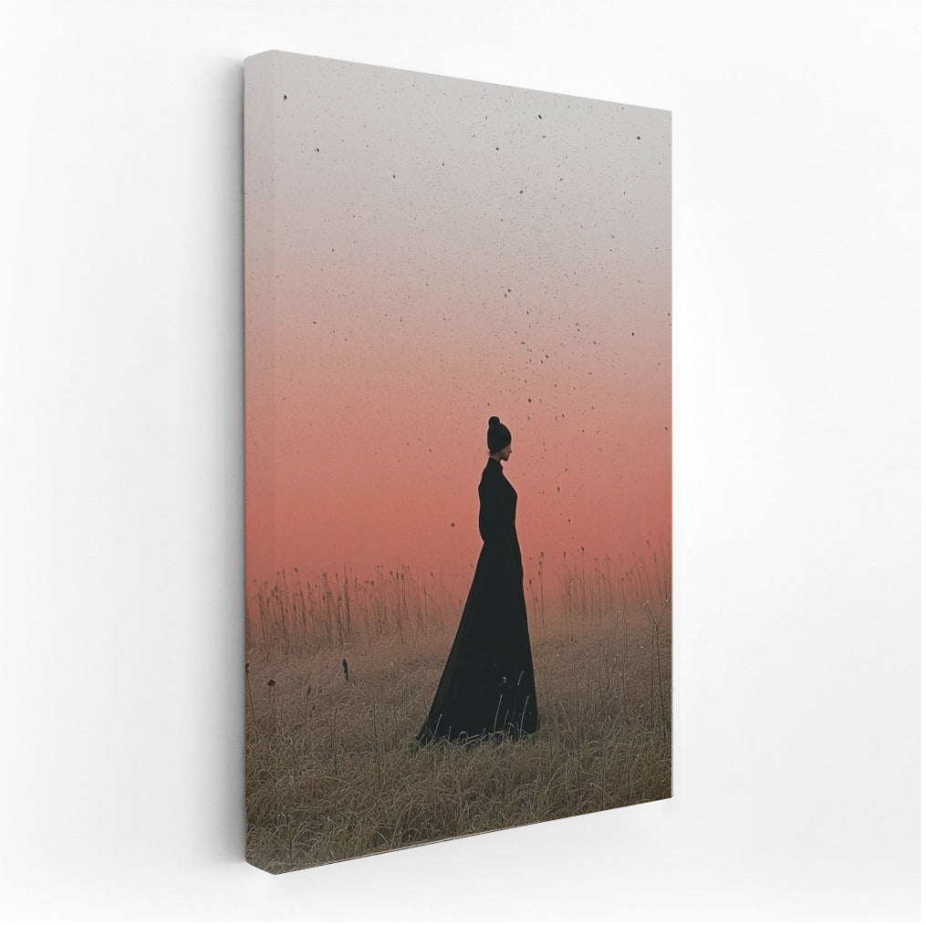 Silhouette Dance at Sunset