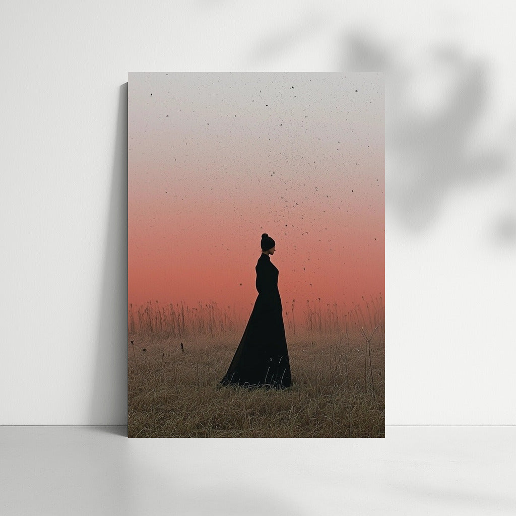 Silhouette Dance at Sunset