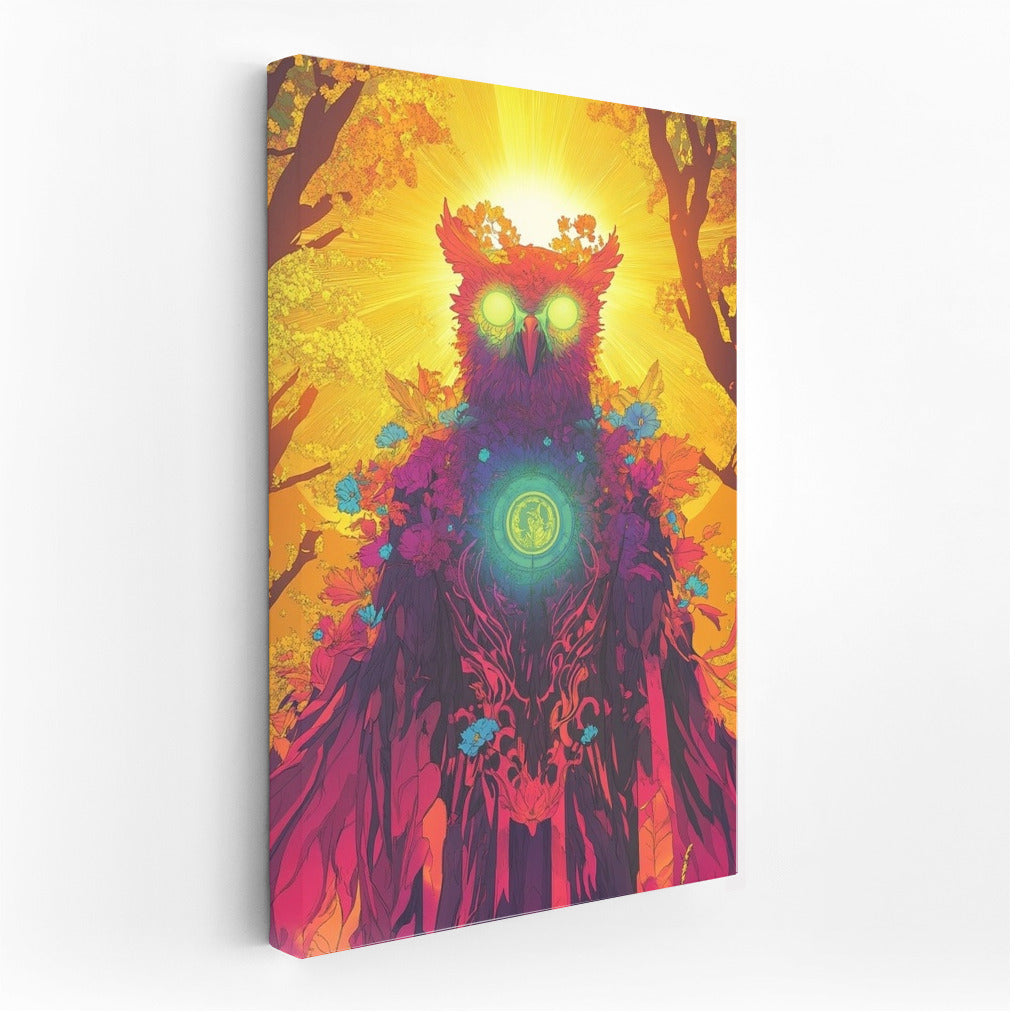 Flower Owl's Sunshine