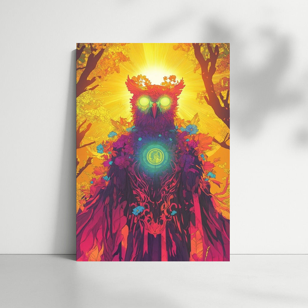 Flower Owl's Sunshine