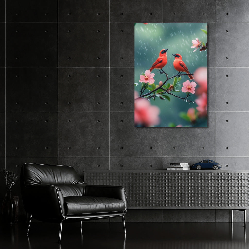 The Variegated-Winged Waltz of Blossom
