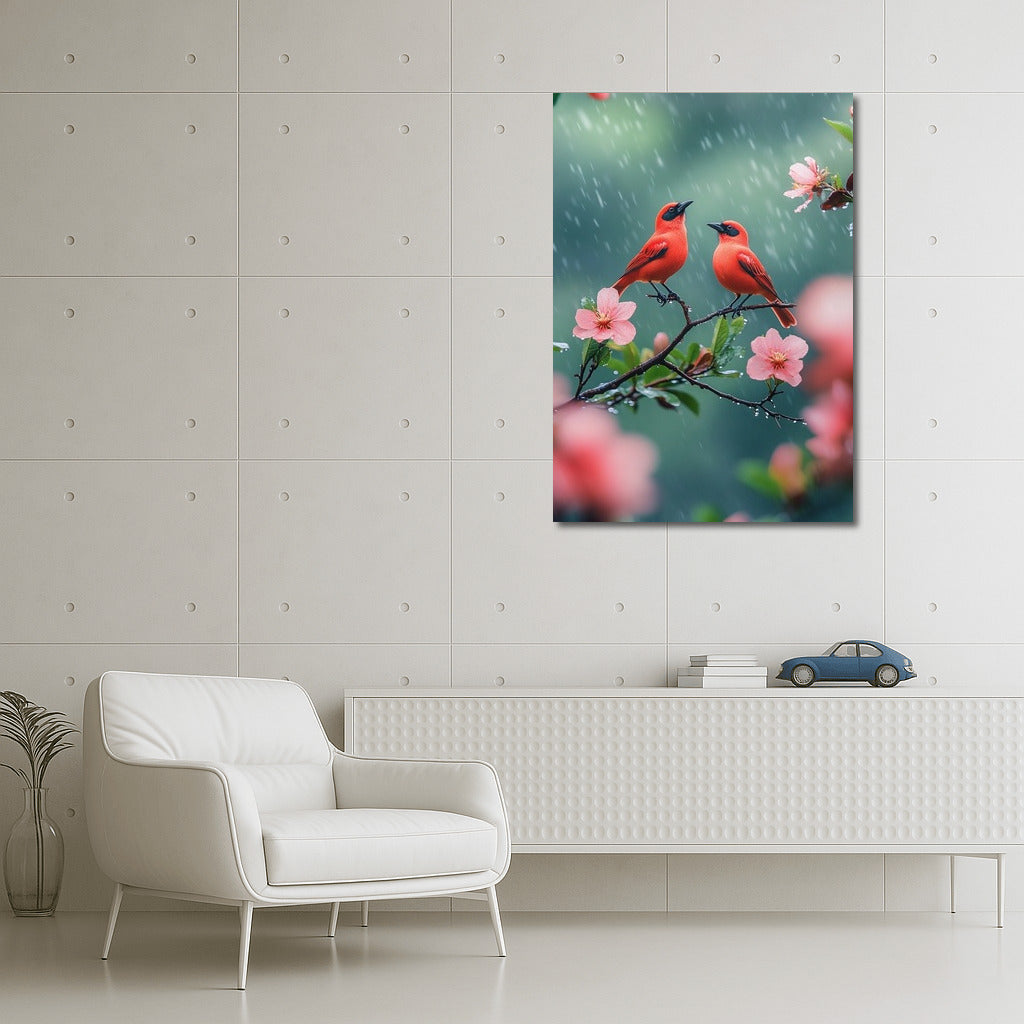 The Variegated-Winged Waltz of Blossom