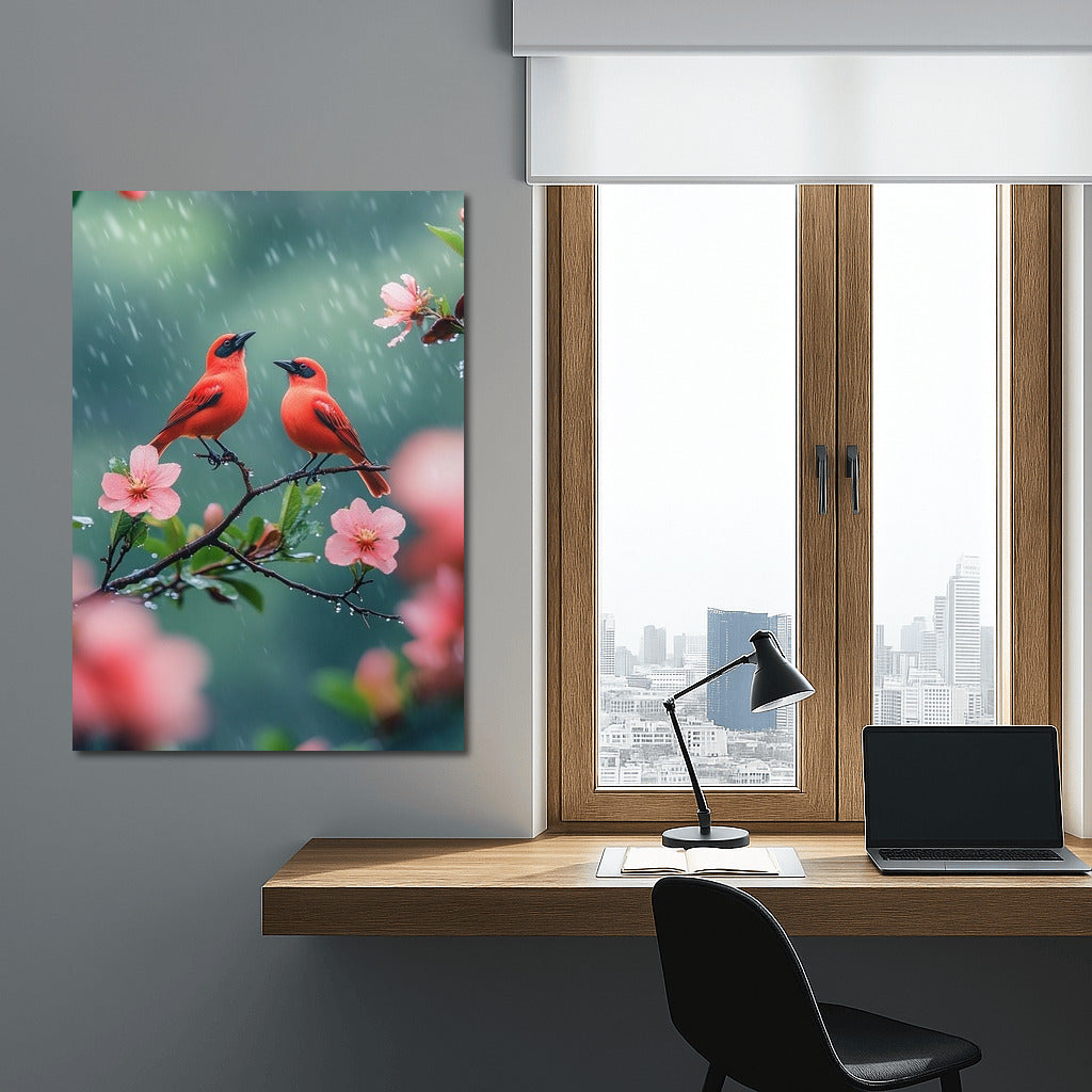 The Variegated-Winged Waltz of Blossom