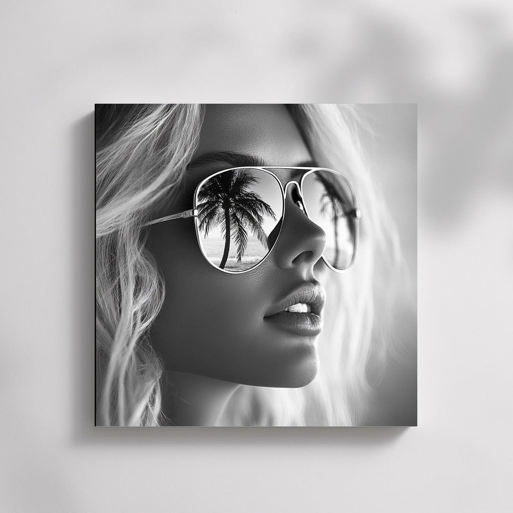 Tropical Mirage: Summer in the Mirror